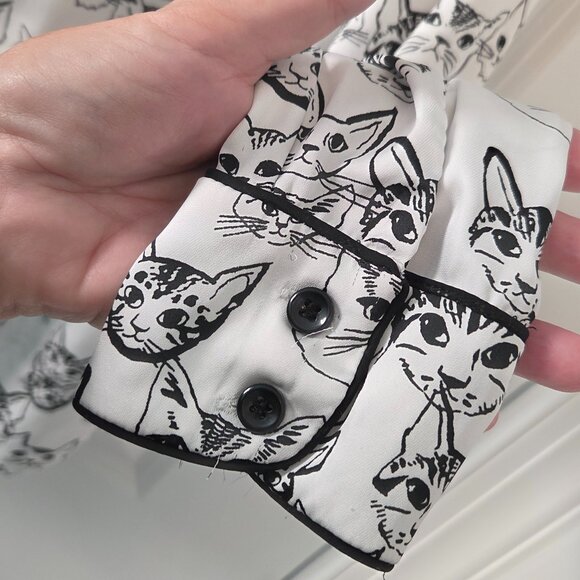 INC Cat Blouse 4 - Picture 3 of 5